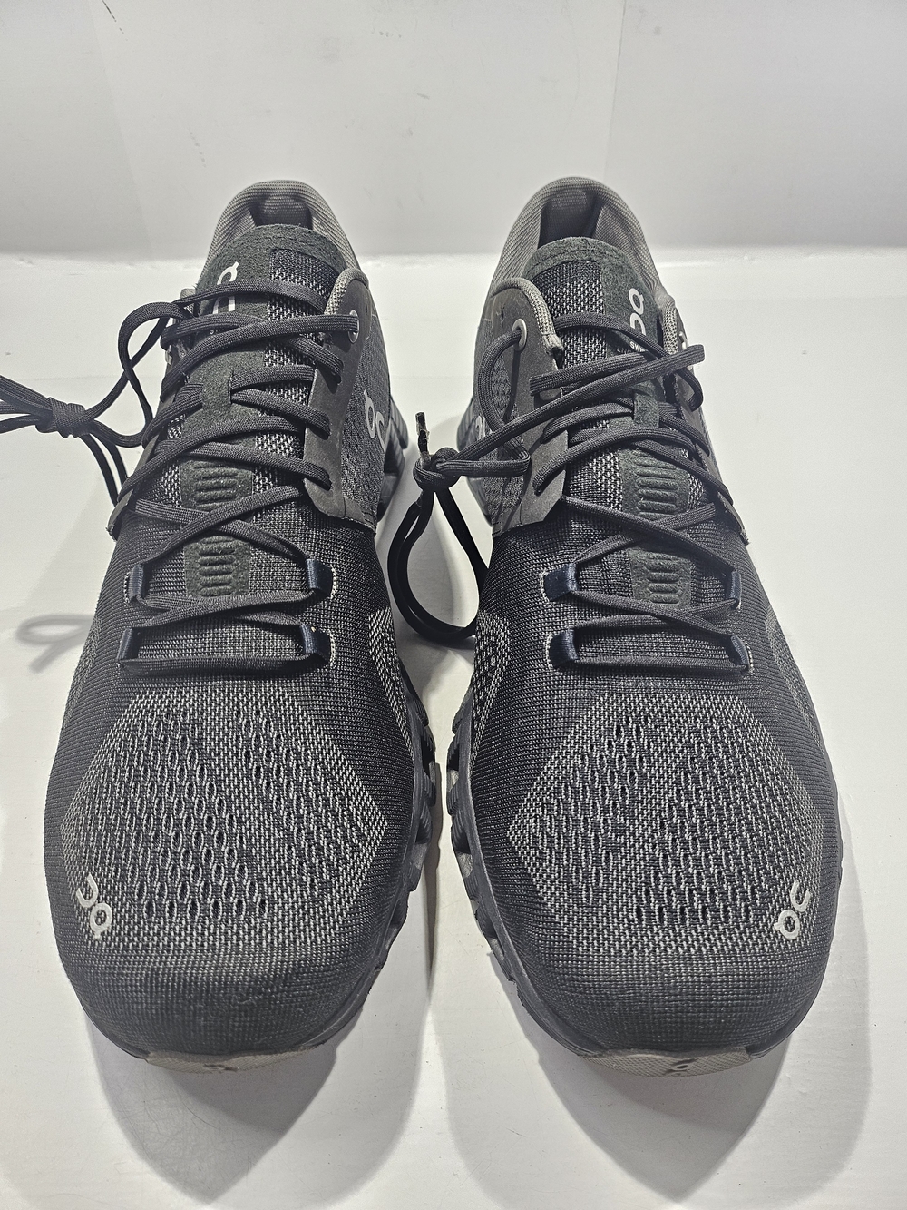 ON RUNNING CLOUD X ATHLETIC SHOES BLACK/ASPHALT MEN'S SIZE 10 - Picture 3 of 14
